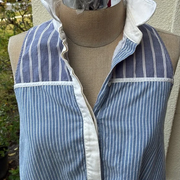 Vintage Rag & Bone linen blend shift dress w/ hidden buttons from Neiman’s . - Picture 4 of 13